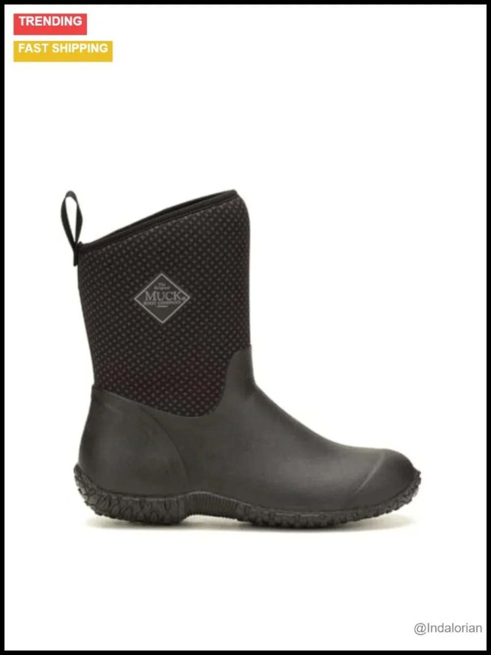 Women's Rain & Snow Boots - Mid-Calf, Water Resistant, Pull-On